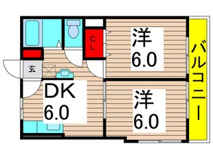 カサベルデ堀切の物件間取画像